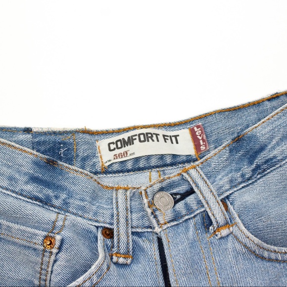 Levi’s Vintage Levi’s Jean Shorts with Lace Patch - Picture 4 of 7